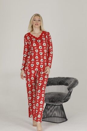 Termal Dantelli Pijama Takım 53277