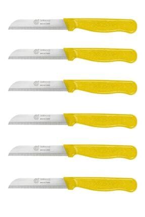 Sarı Simli 6'lı Meyve Bıçağı GGS-S-02