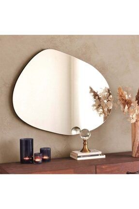 California 75x55 Asymmetric Mirror Konsol Dresuar Antre Salon Dekor Ayna CALİFORNİA-DİĞER-AYNA