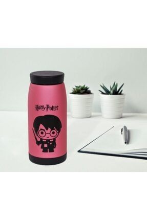 Harry Potter Tasarımlı Paslanmaz Çelik Termos Pembe ctn40022