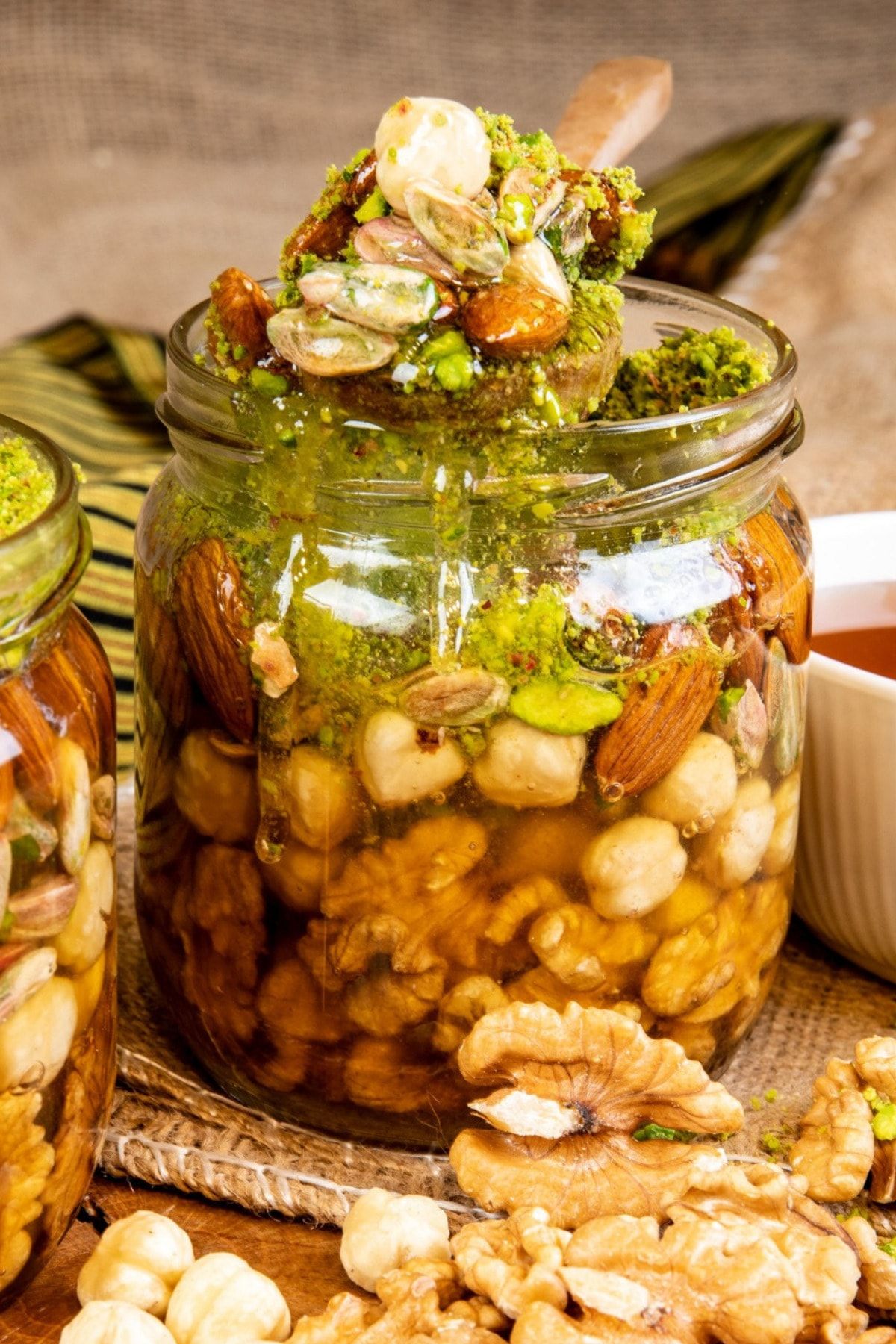 NEFİSSO ANTEP USULÜ-500g Nuts with Honey 2