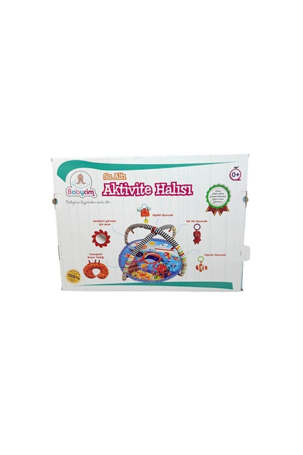 BABYCİM Aktivite Su Altı Dünyası Halısı 80x80 Cm GB7538