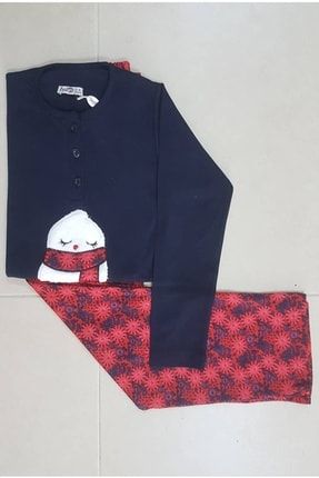 Bayan Kışlık Uzun Kol Pijama Takım IKL8130