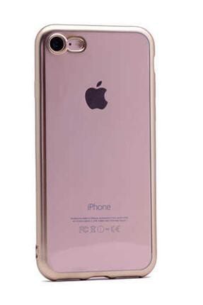 Iphone 6s Uyumlu Kılıf Silikon Kenarları Renkli Kapak copT7728