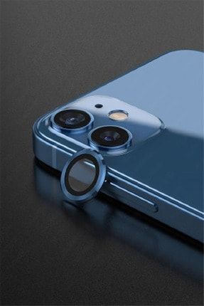 Iphone 11 12 Mini 12 6.1 Uyumlu Mercek-lens Kamera Koruyucu Mavi Renk TYC00325866477