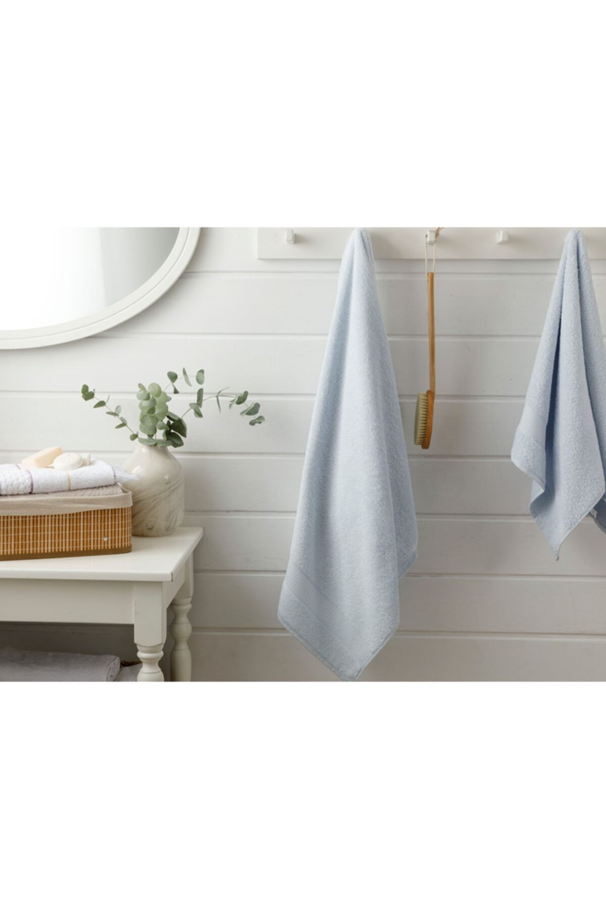 Pure Basic Banyo Havlusu 100X150 Cm Mavi
