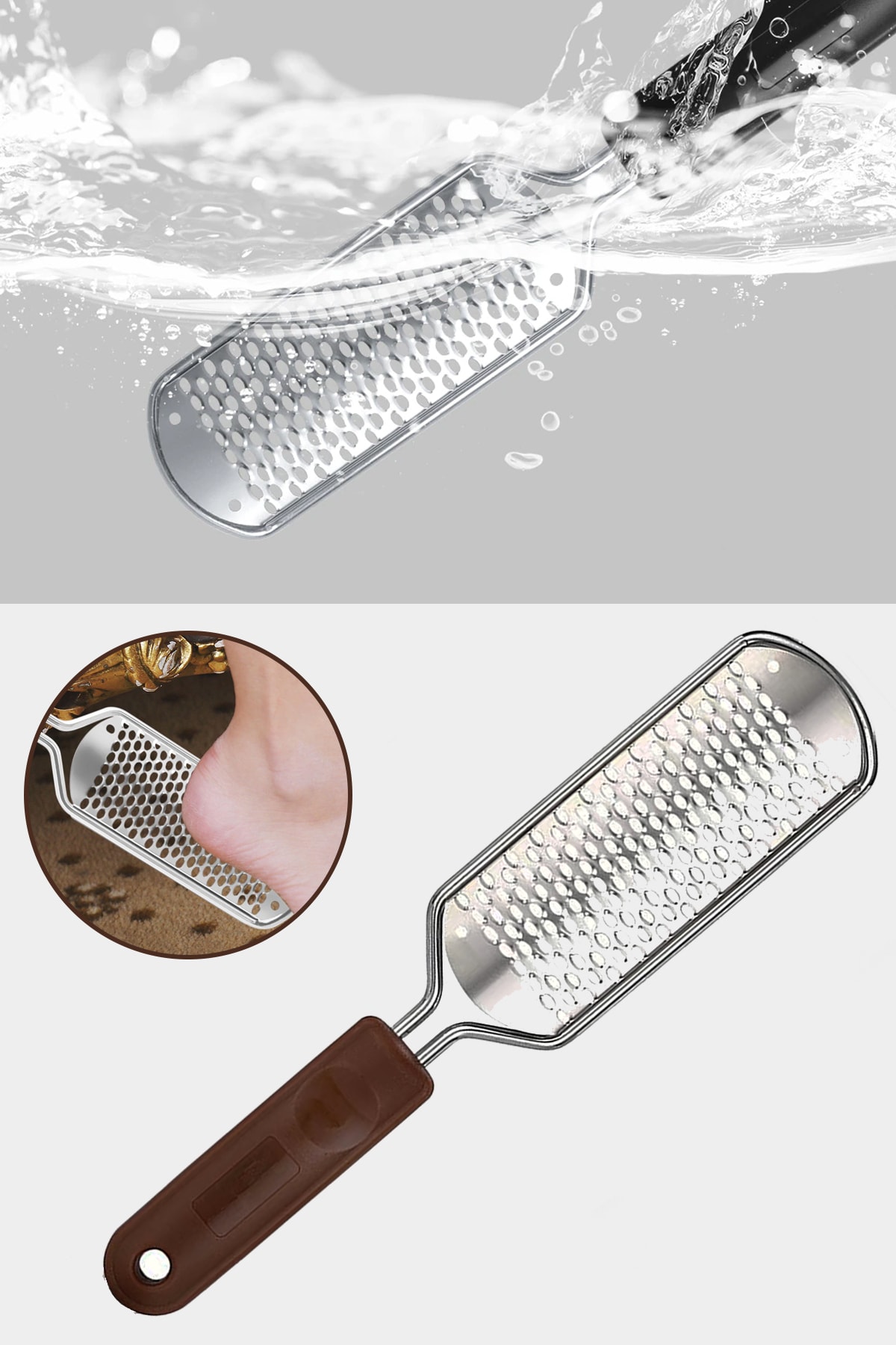 xolo Ayak Topuk Rendesi Inox Paslanmaz Çelik Xl72 Profesyonel