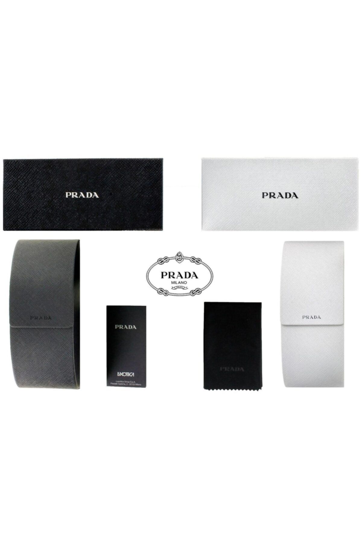 عینک آفتابی چند رنگ زنانه Spr20u 1ab5s0 اورجینال Prada