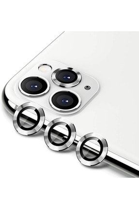 Iphone 12 Pro 11 Pro 11 Pro Max Uyumlu Gümüş Temperli Kamera-mercek Lens Koruyucu 3 Adet 12prolensmrck