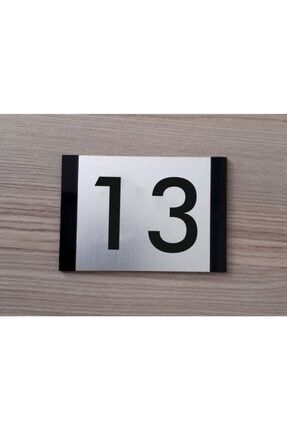 dekokonsept dekoratif apartman kapi numarasi pleksi 14 fiyati yorumlari trendyol