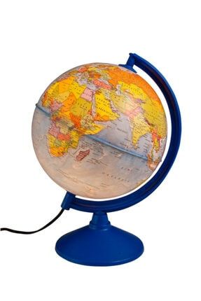Gürbüz Işıklı Harita Siyasi Dünya Küresi 30cm 42301 GRBZ-SKL-FZK-SY