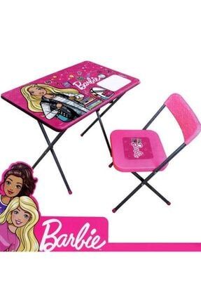 Barbie Çalışma Masası Masa Sandalye Takımı BR65412