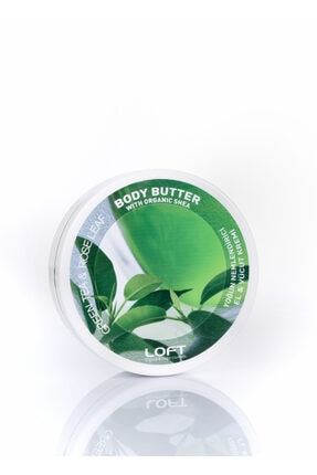 Body Butter & El Kremi %99 Doğal 150ml. Green Tea & Rose Leaf yeşilçay