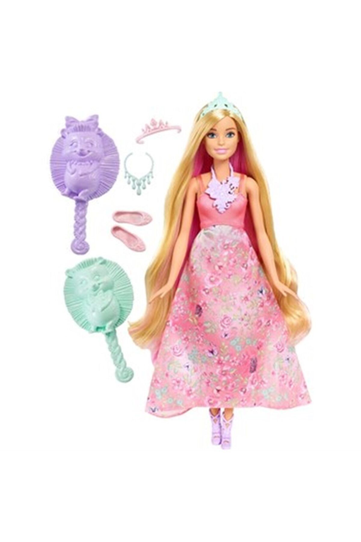 barbie hayaller ulkesi renkli sacli