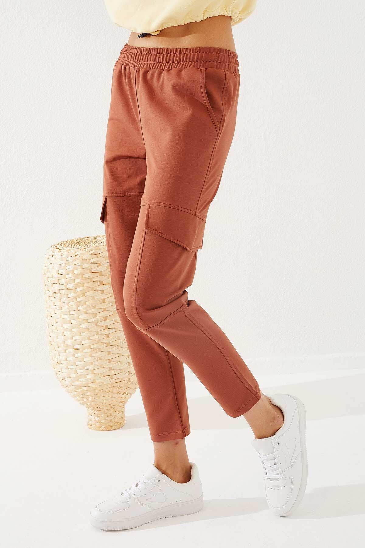 Tommy Life Women s Cinnamon Skinny Leg Cargo Pocket Tracksuit Bottom
