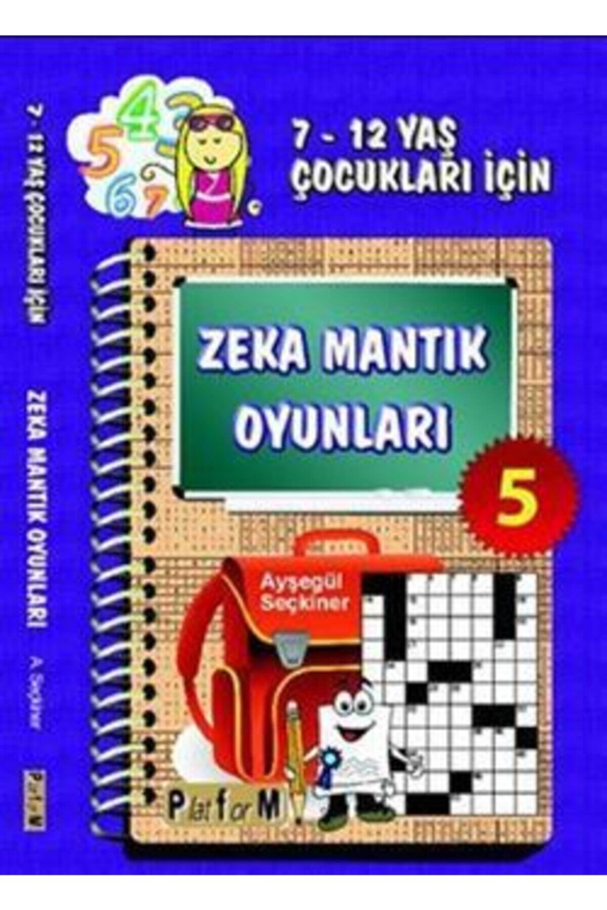 Zeka Mantık Oyunları 5 - Ayşegül Seçkiner Zeka Mantık Oyunları 5 Kitabı" -