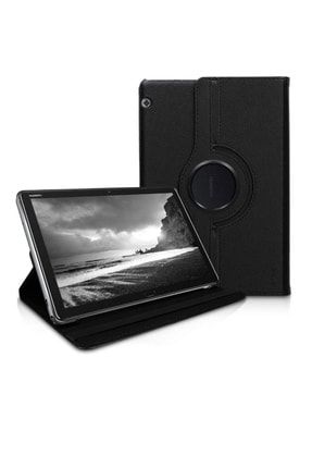 Huawei Mediapad T5 10'1 Inc 360 Derece Dönebilen Standlı Tablet Kılıfı M-T5-10.1