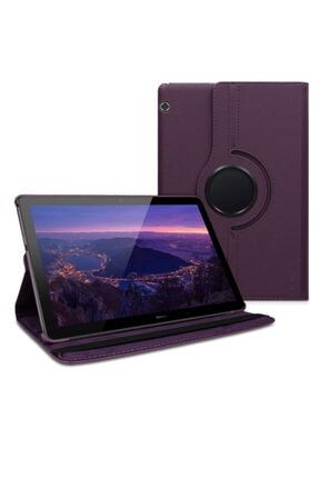 Huawei Mediapad T5 10'1 Inc 360 Derece Dönebilen Standlı Tablet Kılıfı M-T5-10.1