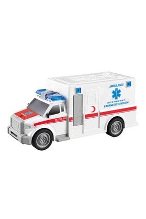 Nıtro Speed 1:20 Ambulans Beyaz-sesli Işıklı ADL-NTRSPDAMBLNS/BYZ-DK-155