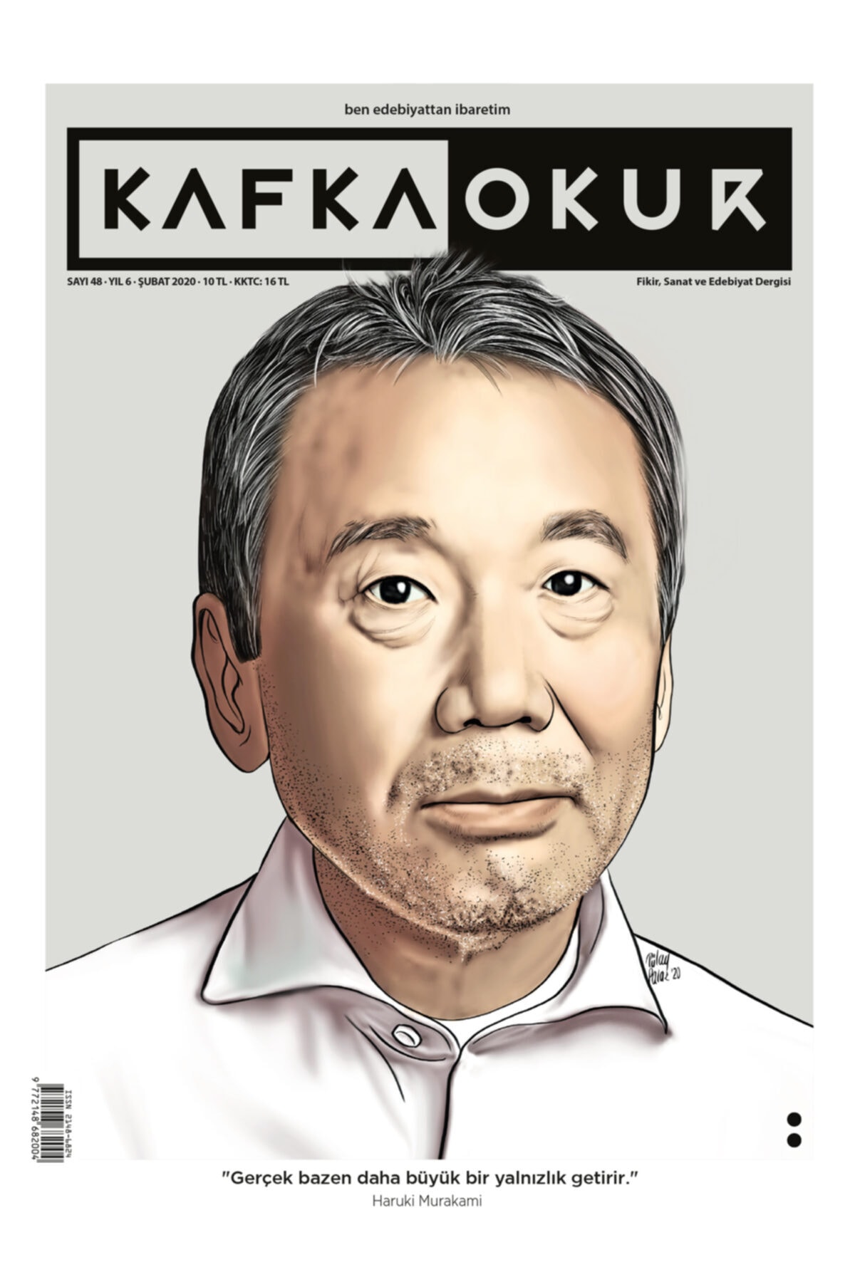 Kafkaokur Dergisi 48. Sayı, Kafka Okur Dergisi Haruki Murakami