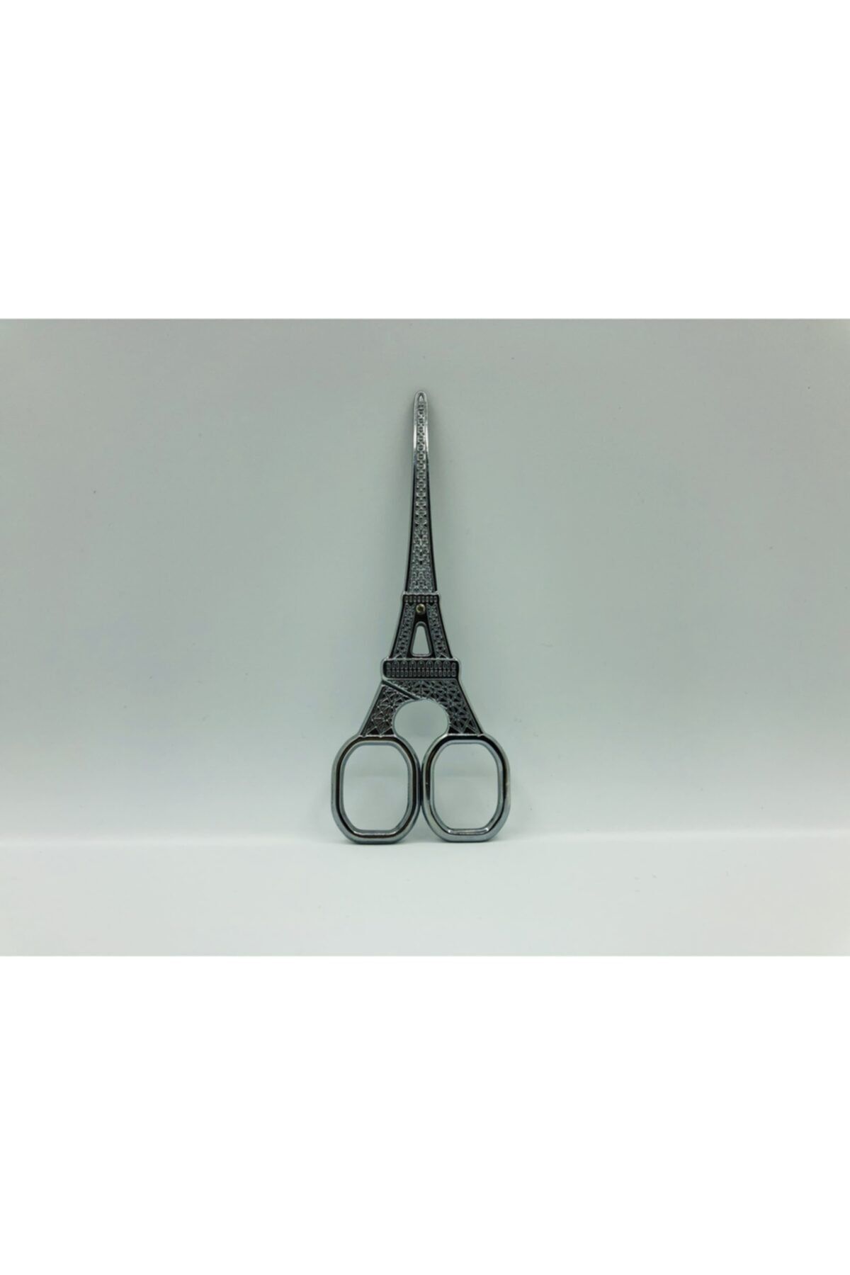OzanTuhafiye-Turnul Eiffel Cusătură Broderie Promisiune Foarfece de logodnă Argint 2
