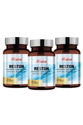 Reston Bitki Ekstraktları Ve Vitamin 500 mg 60 Kapsül 3 Adet BNL-RESTON-3