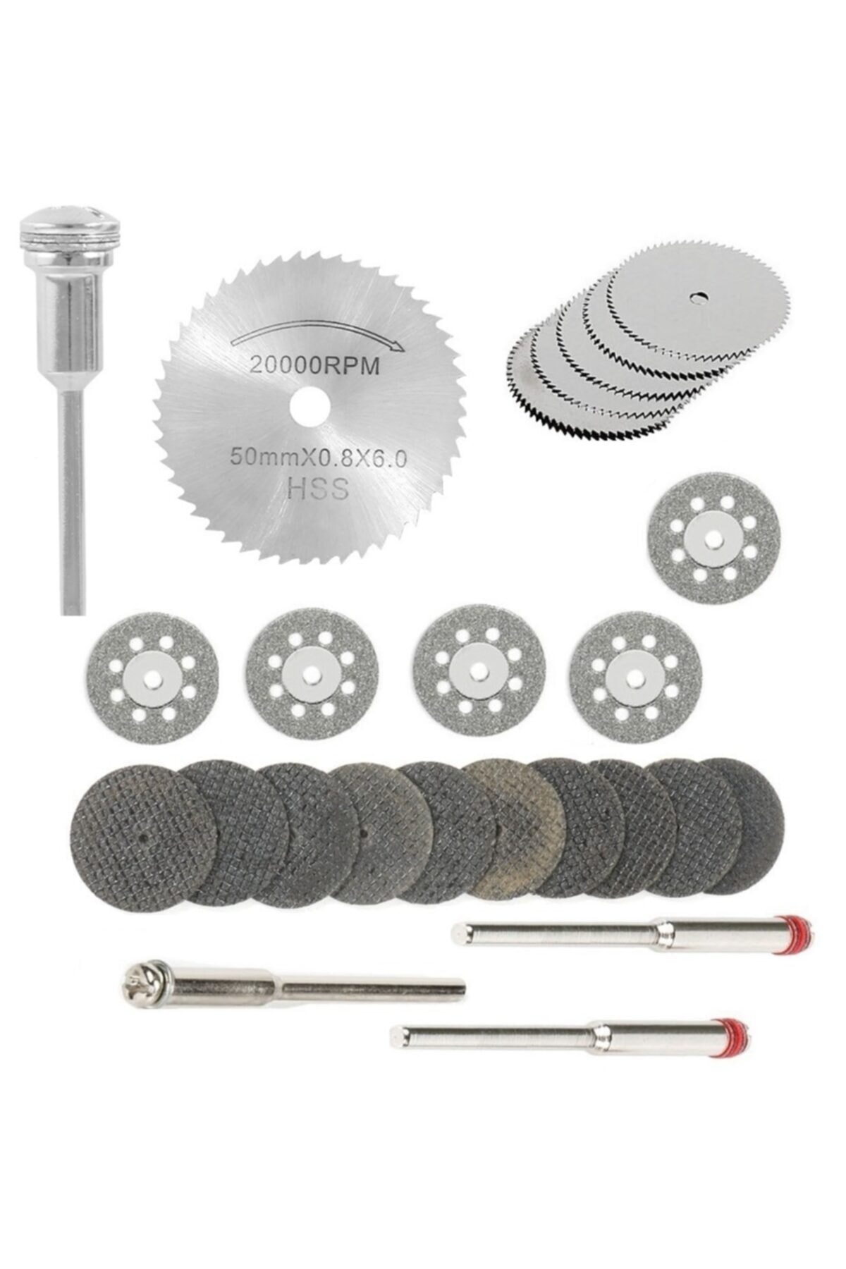 Depolife Mini Grinder Vız Vız Için Kesici Aksesuar Seti Ahşap