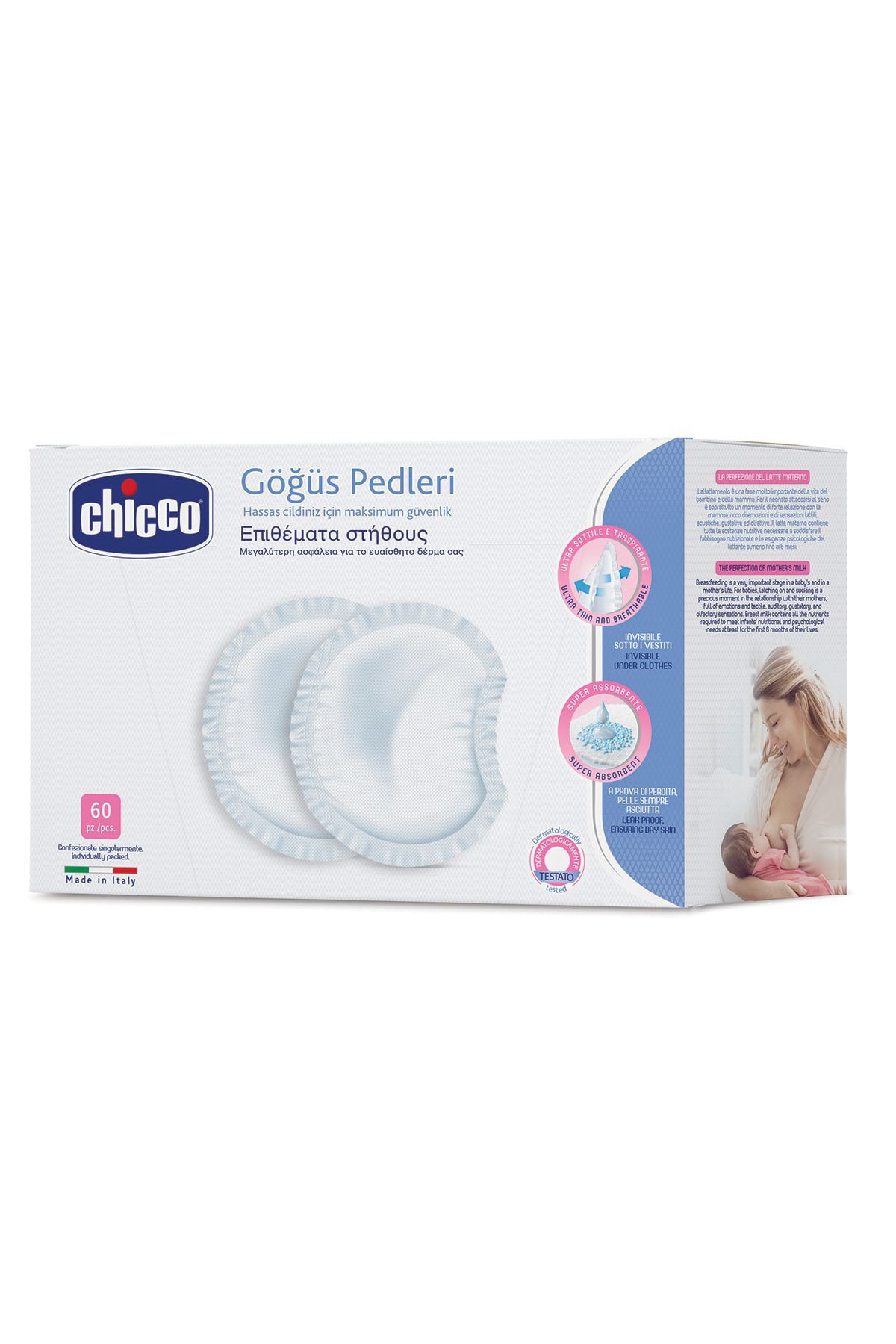 Chicco Göğüs Pedi 60'lı