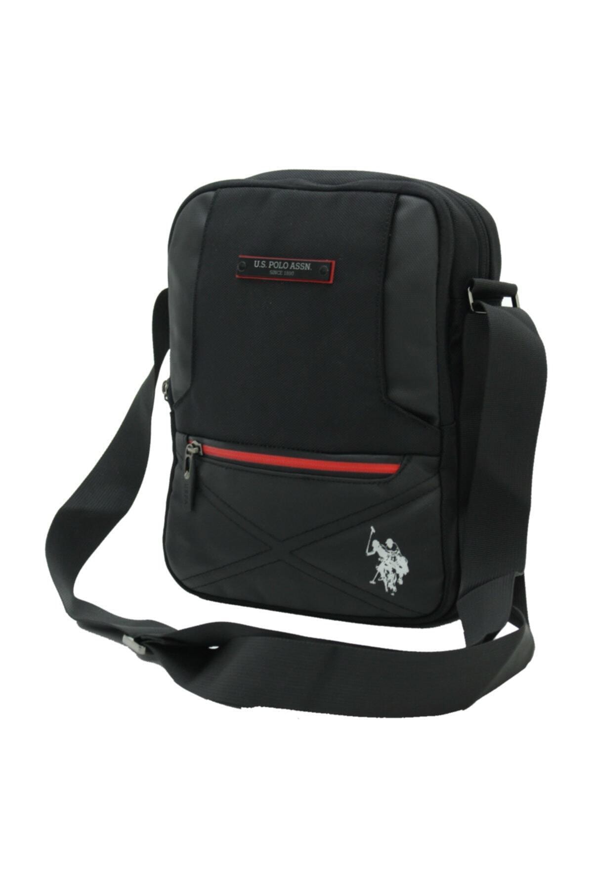 Erkek Siyah Polyester Kumaş Portföy Çanta 8404