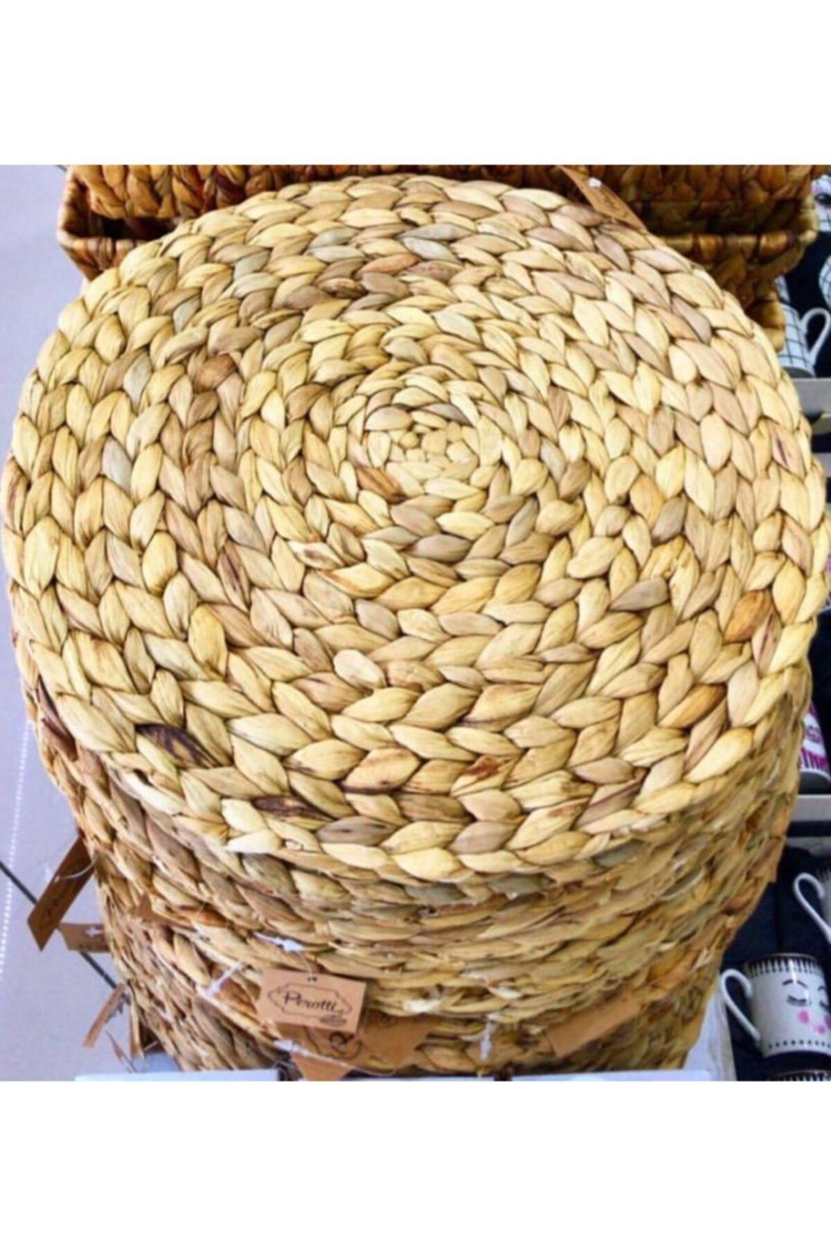 MİEN-Ikea Soare Wicker Knitted Placemat, Wicker Placemat, Wicker Placemat 4