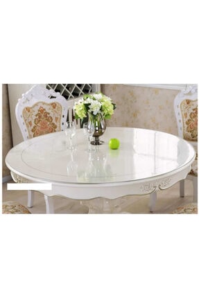 Nurteks Seffaf Pvc Masa Ortusu 1 7 Mm 110 Cm Capinda Yuvarlak Trendyol