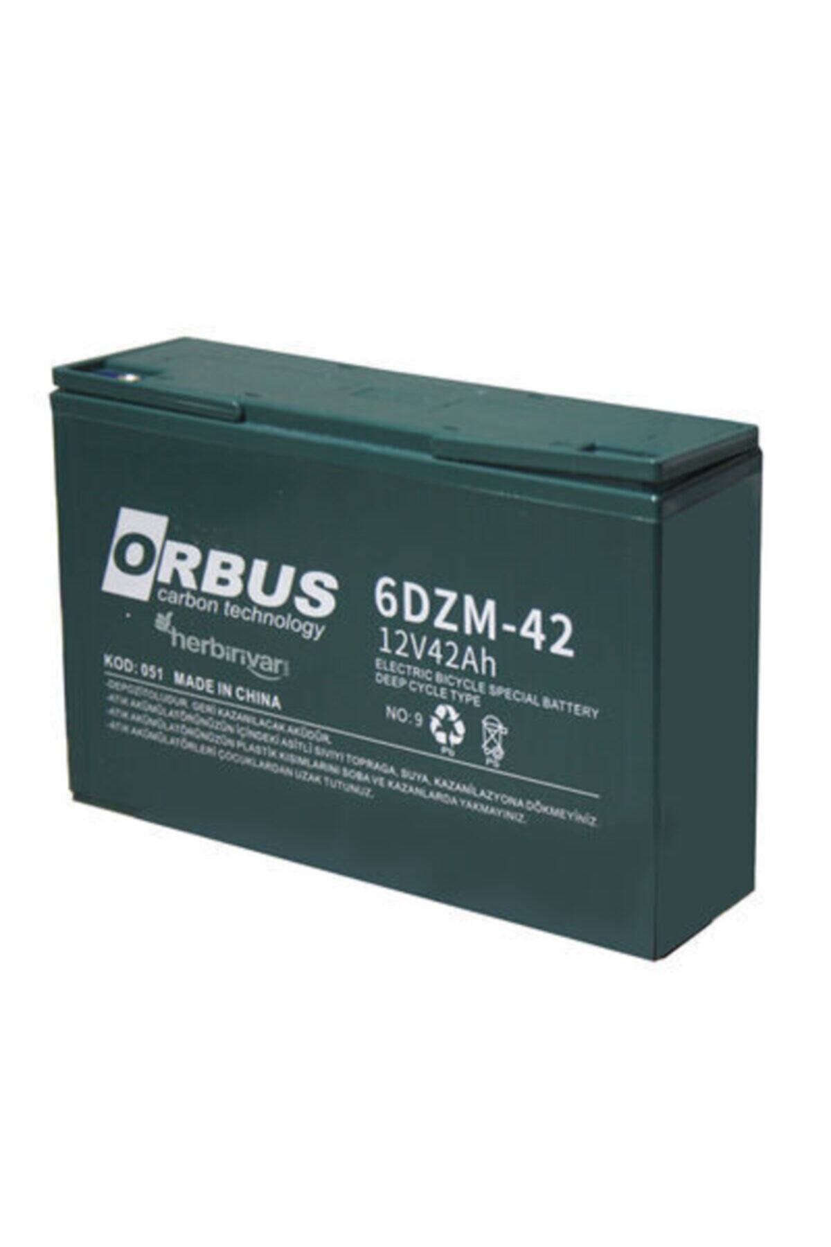 ORBUS 12v 42ah Elektrikli Bisiklet Karbon Jel Akü