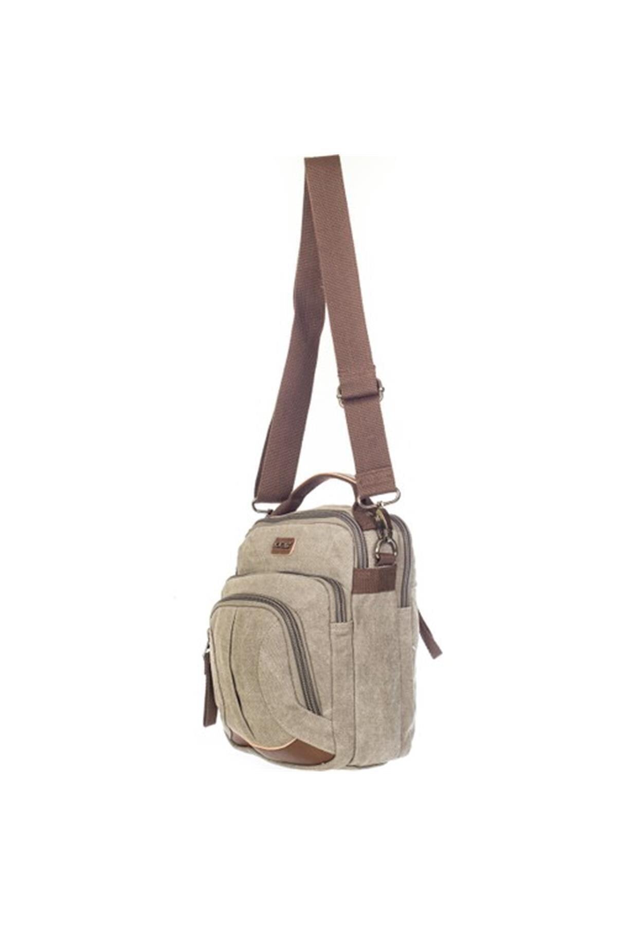 Unisex Gri Branda Çapraz Çanta 31065 Gri