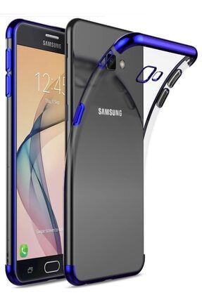 Samsung Galaxy J7 Prime Uyumlu Kılıf Lazer Boyalı Renkli Esnek Silikon Şeffaf mornw_39510