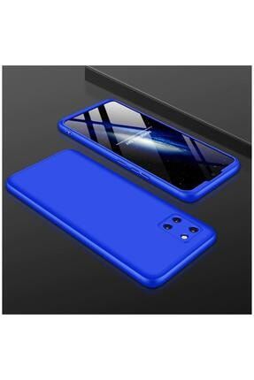 Samsung Galaxy Note 10 Lite Kamera Korumalı Platinum Kılıf Mavi 1205-m398