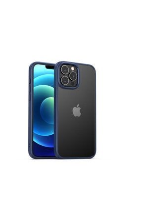Iphone 13 Pro Uyumlu Yüksek Kalite Şeffaf Renkli Kenar Hom Silikon Kılıf Hom iPhone 13 Pro