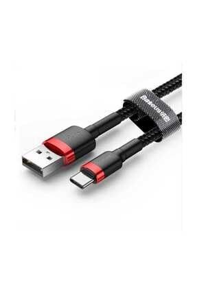 Cafule Kablo USB For Type-C 2A 2.0 M Siyah CATKLF-C91