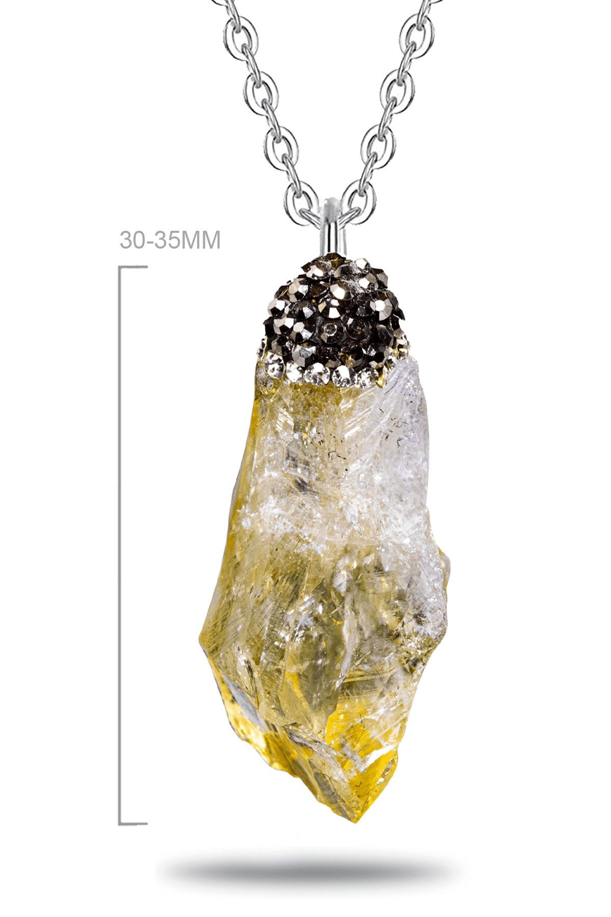 Real store citrine necklace