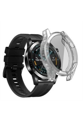 Huawei Watch Gt2 46 Mm Uyumlu 360 Derece Compact Tasarım Kasa Ve Ekran Koruyucu NZH-KRD-KSA-KRY-055