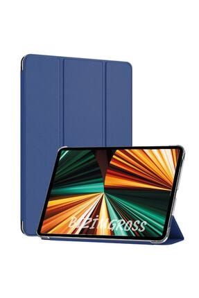 Ipad Pro 11 Inç 2021 M1 Uyumlu Çipli (3.nesil) Kılıf Uyku Modlu Smart Akıllı Kapak Tablet Kılıfı 11BG(3.Nesil)
