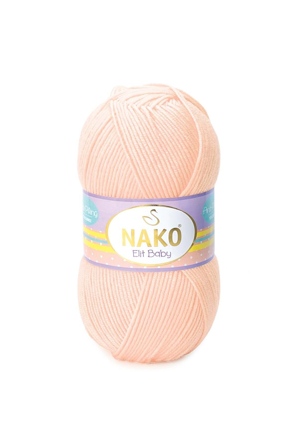 Elite Baby Hand Knitting Yarn 100 Gr 03701 Soft Peach