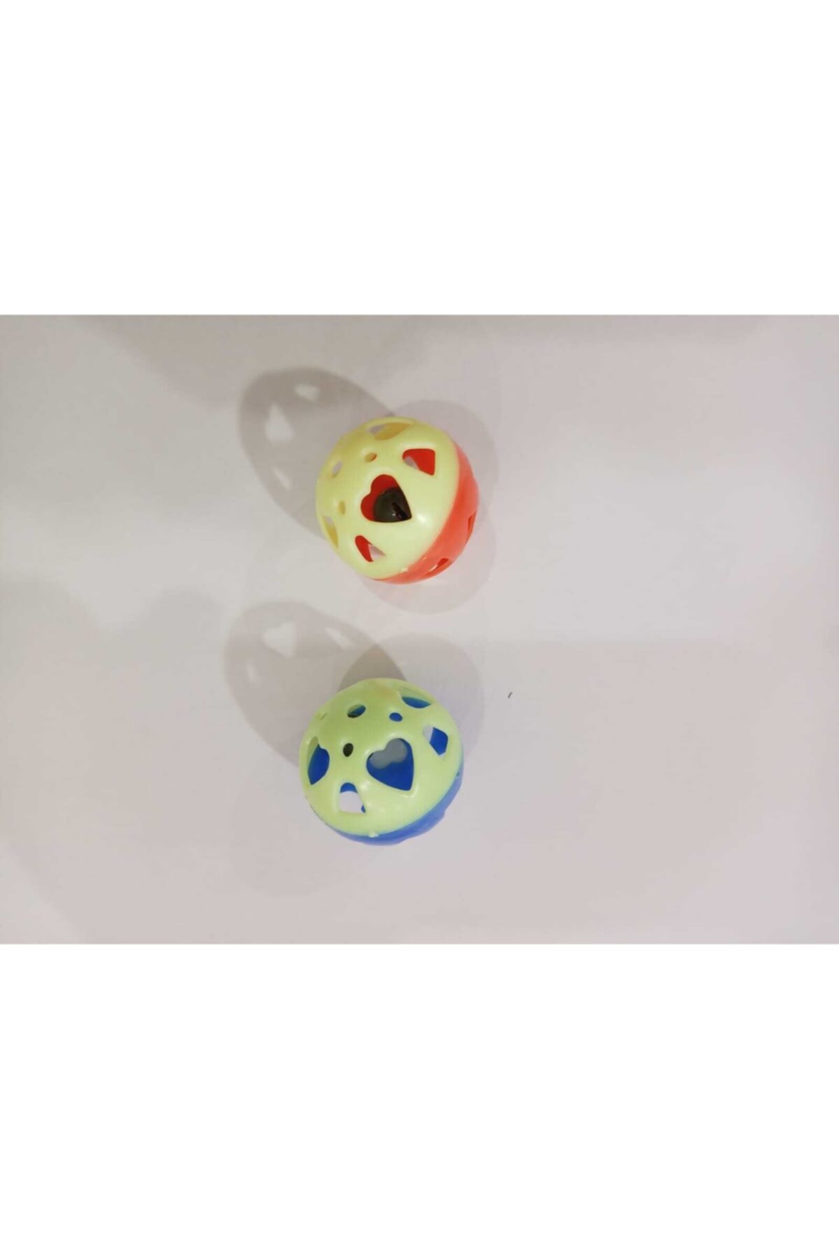 TUĞRA PET MARKET Zilli Top Kuş Ve Kedi Oyun Topu Oyuncağı (2 ADET)