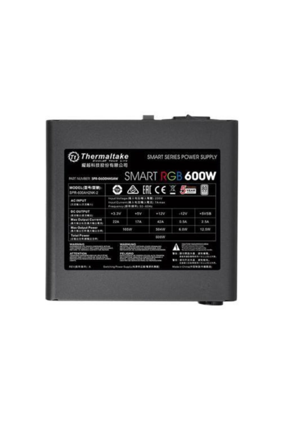 Smart Rgb 600w 80+ Güç Kaynağı 4