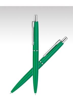 Basmalı Tükenmez Kalem Klipsli (MAVİ MÜREKKEPLİ) - Yeşil EGESTA-1136