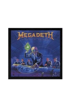 Megadeth Rust In Peace Albüm Arma Peç Patch Yama BDP1018