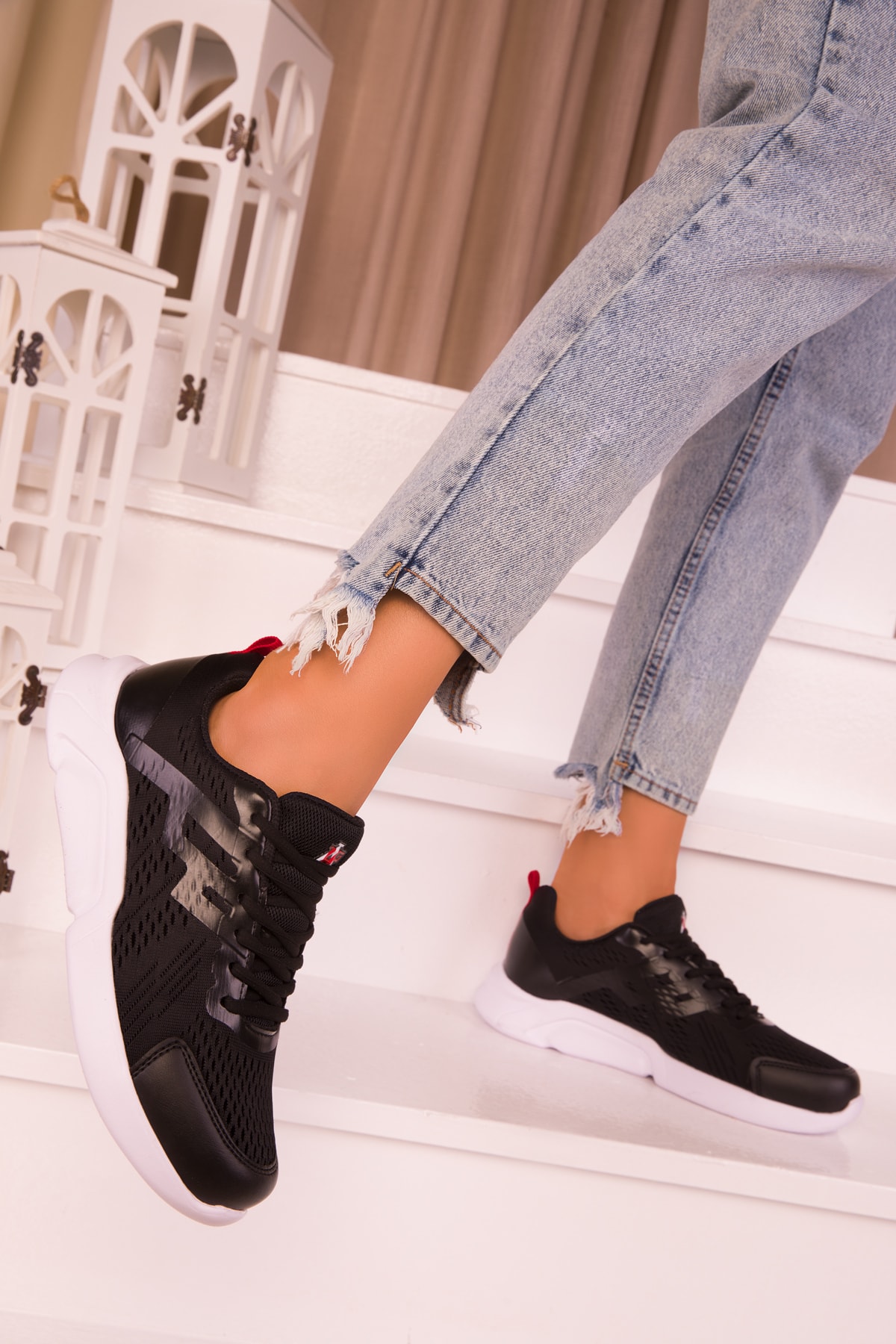 SOHO Siyah Kadın Sneaker 16845