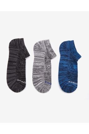U 3 Pack Low Cut Padded Socks Unisex Çok Renkli Çorap - S212290-900 TYC00325576973