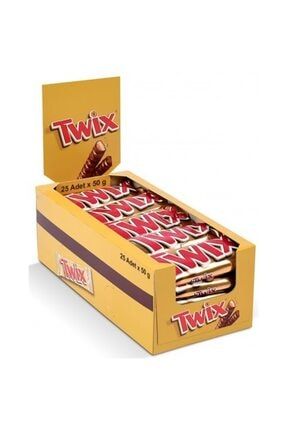 Twix Karamelli Çikolata 50 G X 25 Adet twix01