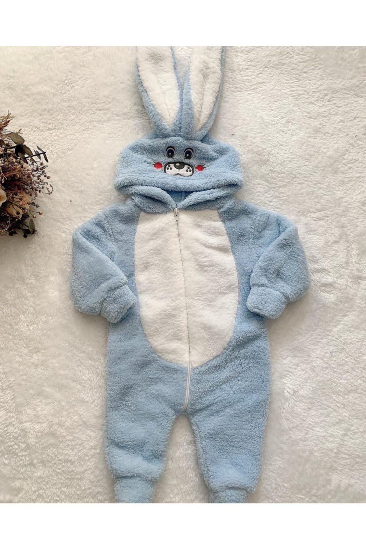Nurcix Bebelop Welsoft Rabbit Jumpsuit Trendyol