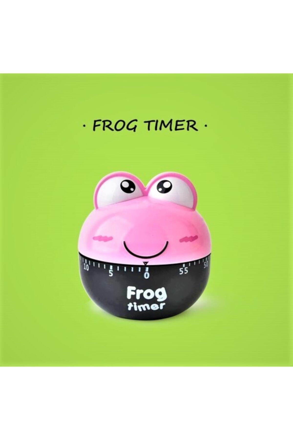La Vie Design-Pink Frog 60 Min Timer Timer 4